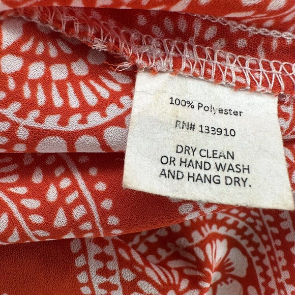 EUC Show Me Your Mumu Womens Sz M Red White Floral Sleeveless One Piece Romper - Picture 6 of 12